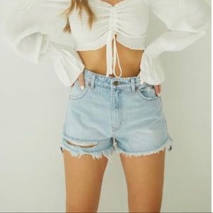 Rollas denim shorts